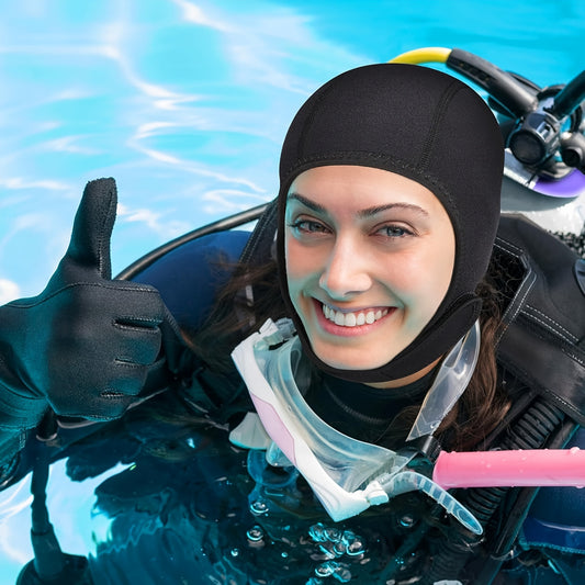 SNOR02 - Cuffia da sub calda in neoprene da 2,5 mm