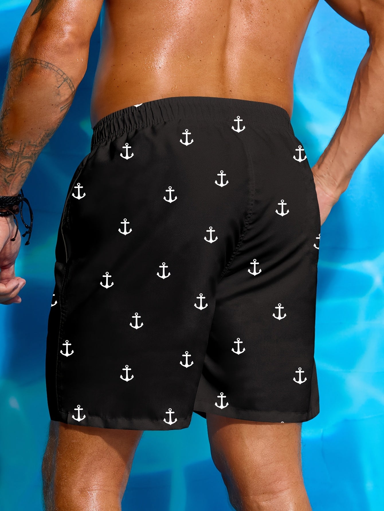 BSMEN01 - Costume da bagno interno in rete uomo