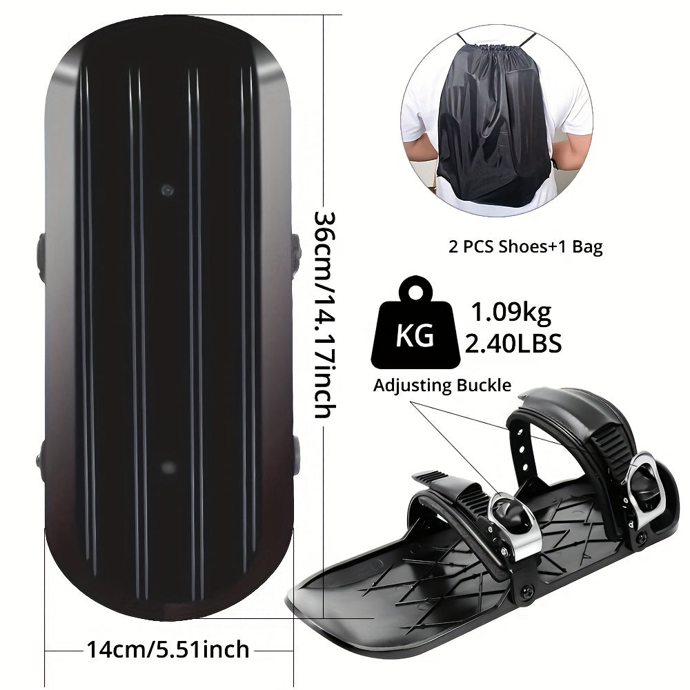 SPORT06 - Mini racchette da neve per sci e pattinaggio