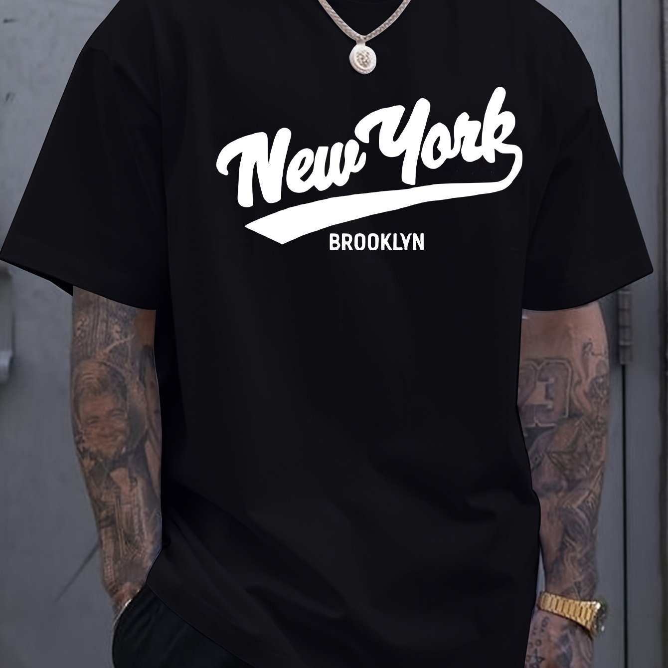 SHIRT18 - T-shirt stampata New York