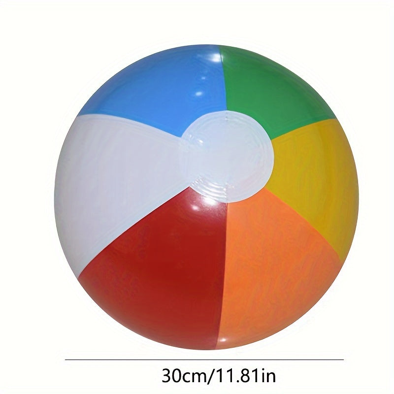 GONF11 - Palloni da spiaggia arcobaleno da 30 cm
