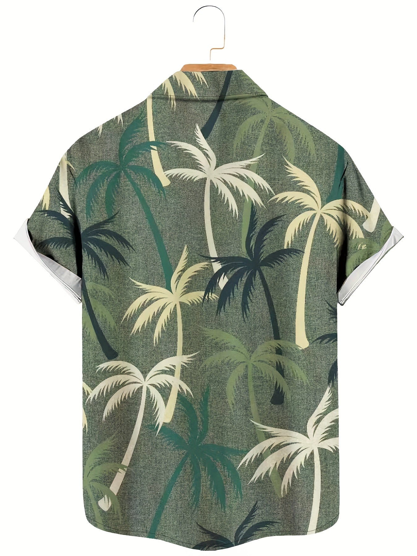 HAWAIA17 - Camicia hawaiana con stampa sfumata