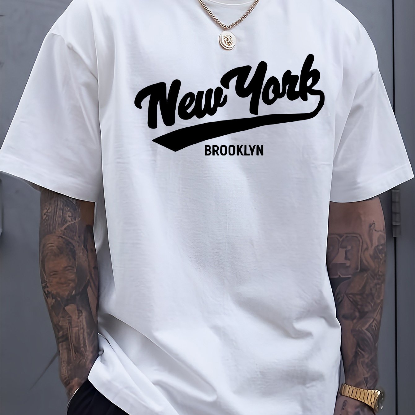 SHIRT18 - T-shirt stampata New York