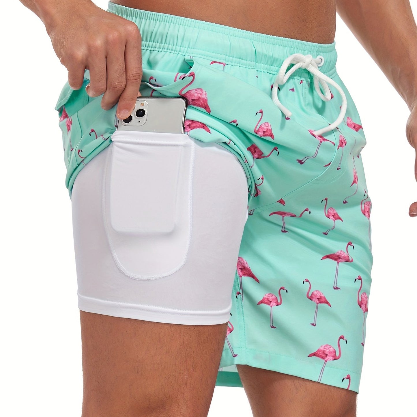 BSMENF07 - Pantaloncini da spiaggia ad asciugatura rapida