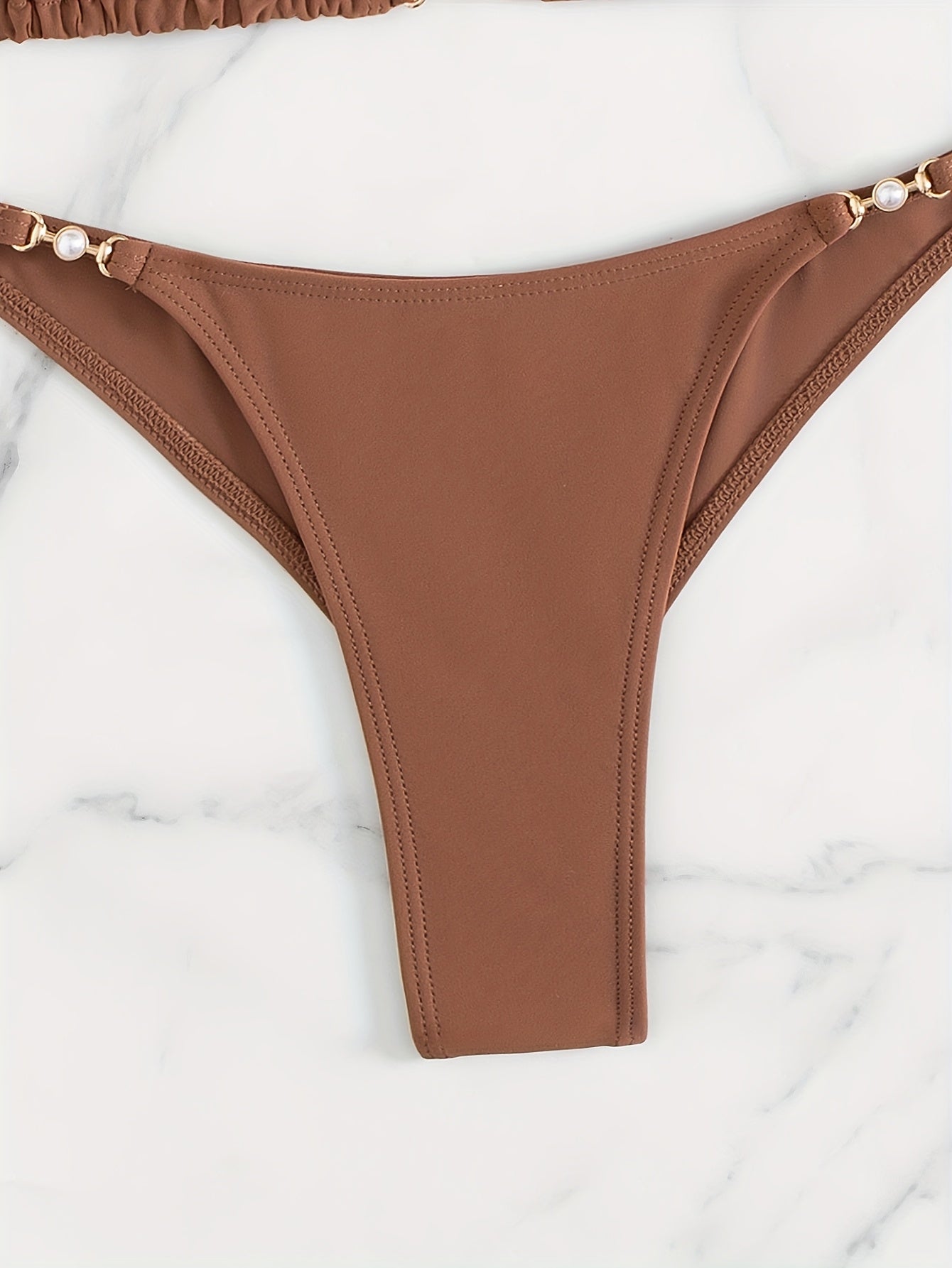 BSGIRL02 - Bikini da 2 pezzi con perizoma alto e allacciatura al collo