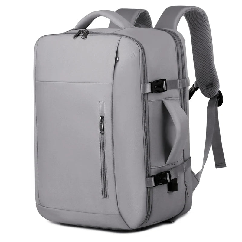 A07 - Large Capacity Waterproof USB Charging Backpack Business Travel Laptop Bag