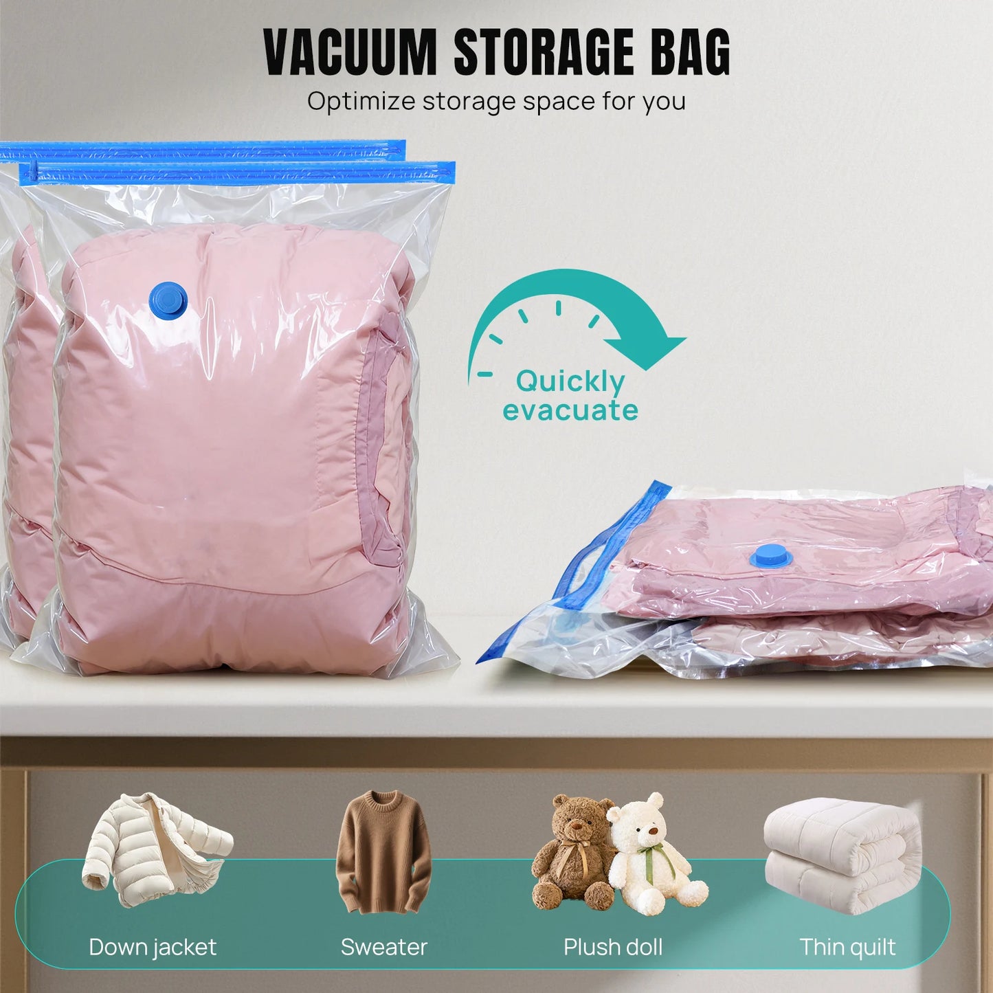 OARM - Set completo sottovuoto indumenti