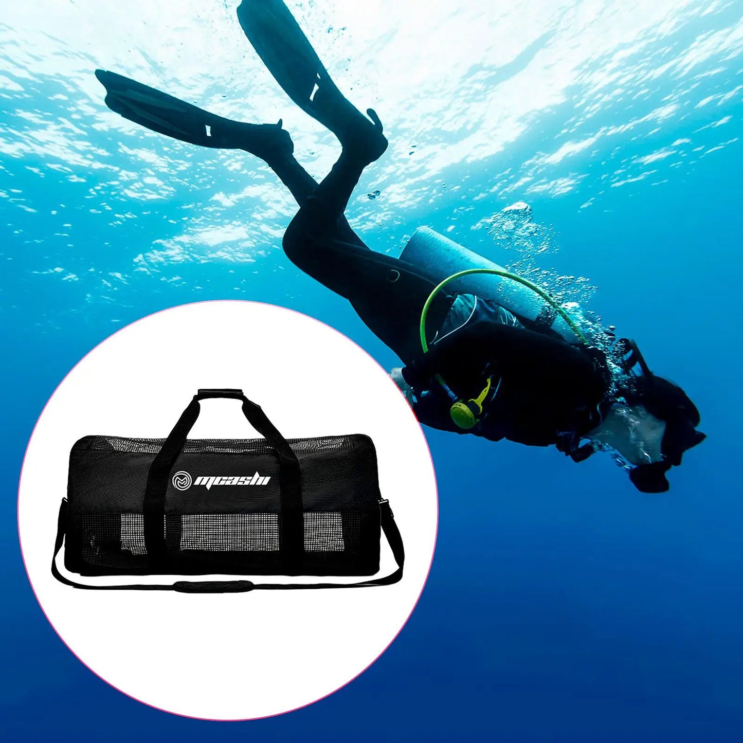 SNOR19 - Borsa da viaggio per immersioni subacquee