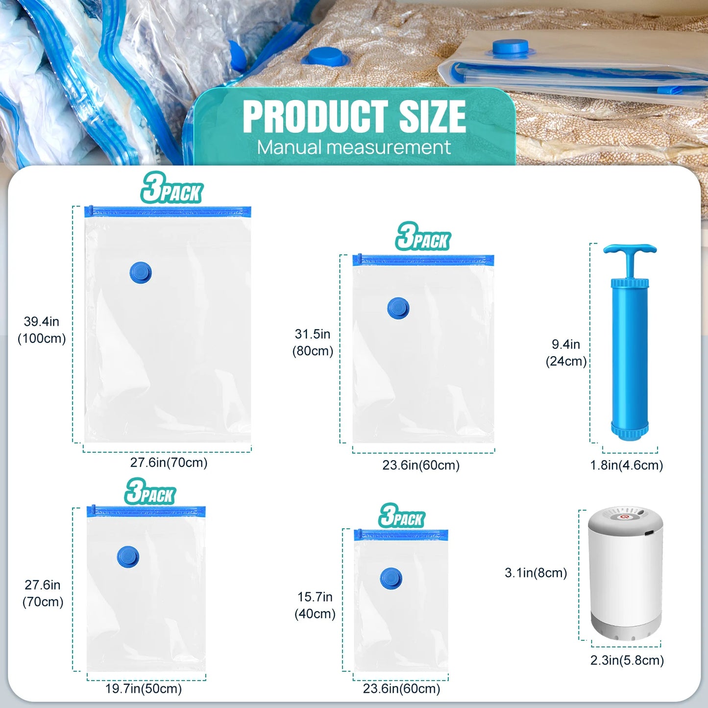 OARM - Set completo sottovuoto indumenti