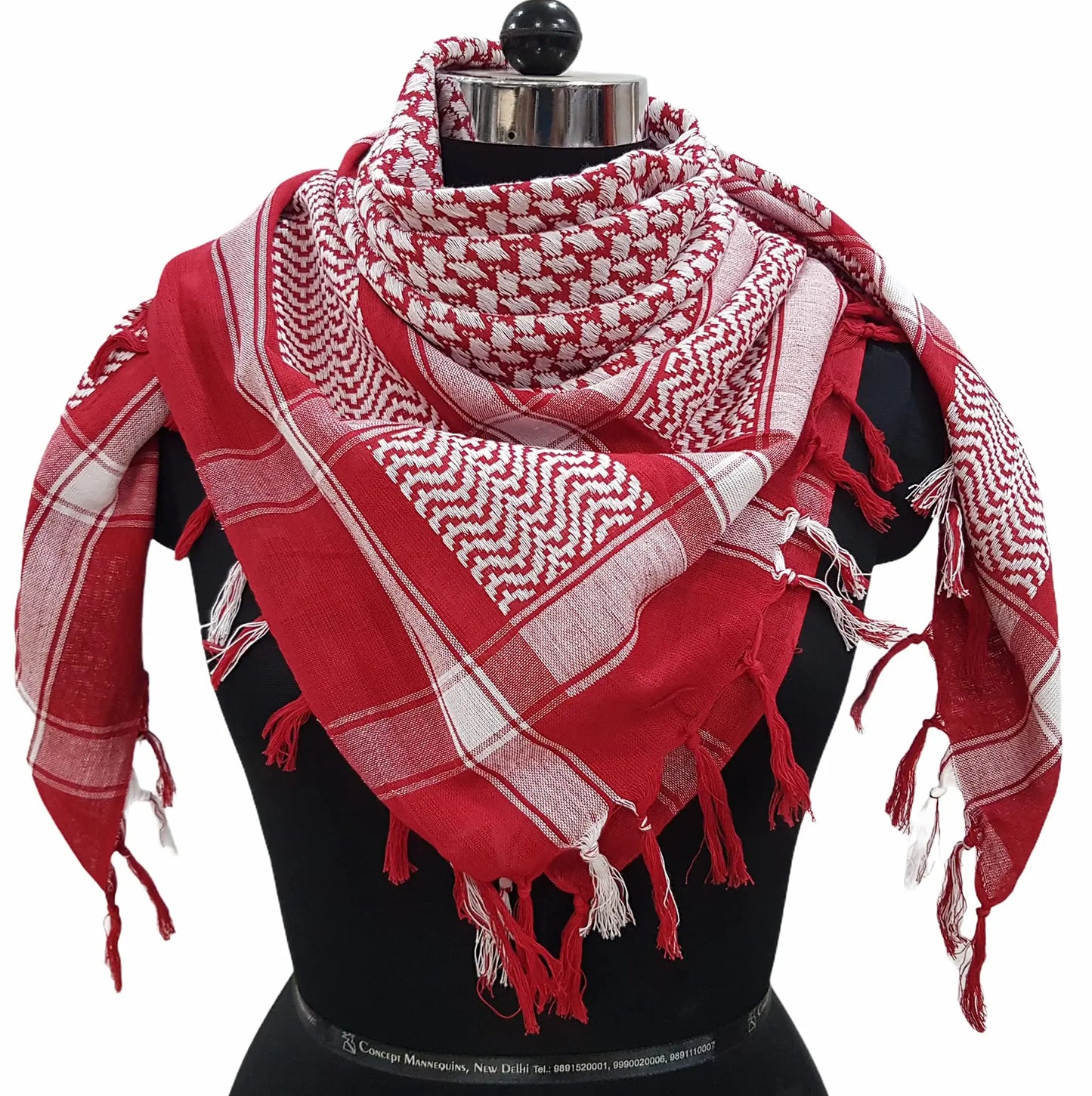 BAND06 - Kefia invernale lunga e leggera in maglia