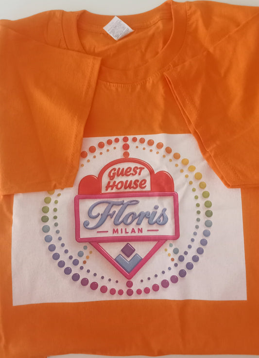 🍊 T-SHIRT FLORIS Orange Edition
