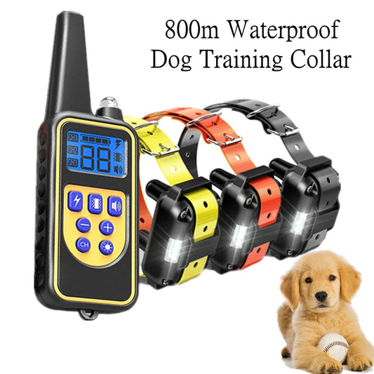 P00 - Electric Dog Training Collar Waterproof Dog Bark Collar