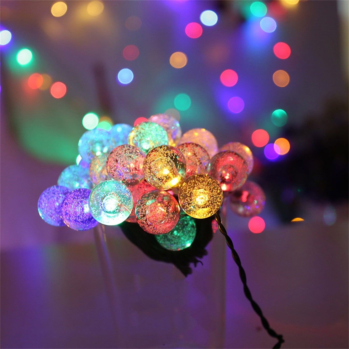 OUTDB - Luci a sfera solari con bolle