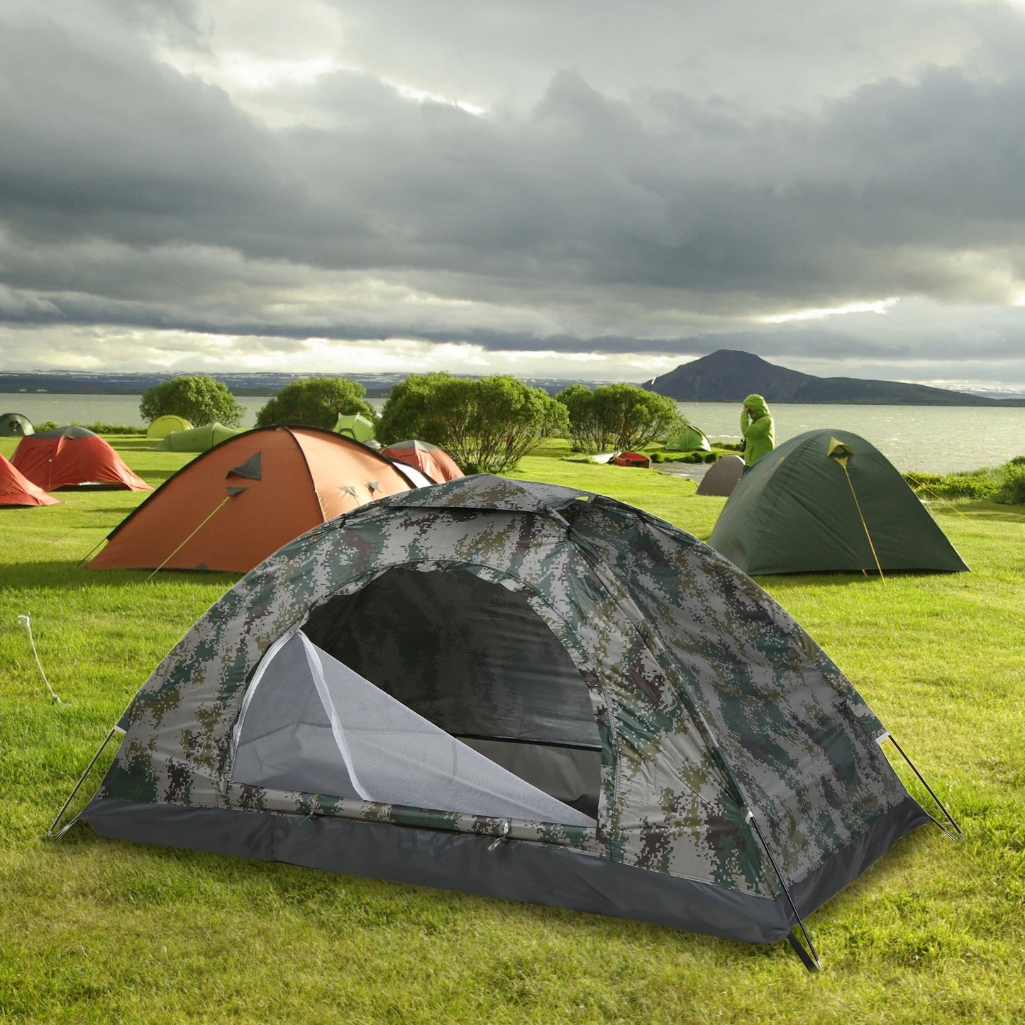 CAMP - Tenda da campeggio ultraleggera per 1/2 persone
