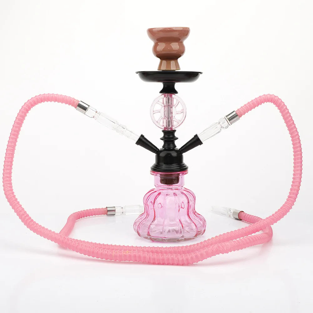 PIPE06 - Disponibile set completo doppio tubo piccolo narghilè dal produttore