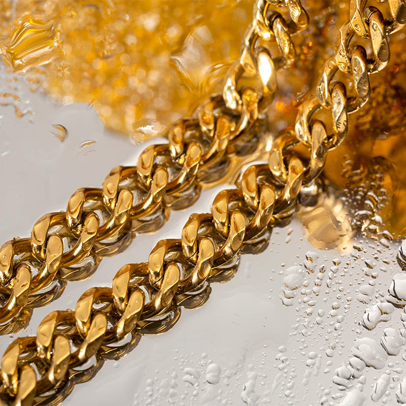 BRAC02 - Collana e bracciale in acciaio inossidabile