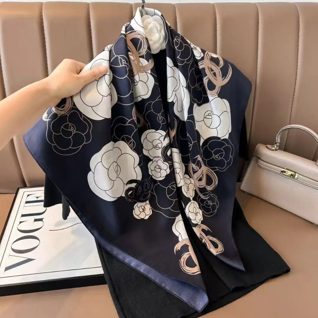 BAND11  - Foulard quadrato artigianale