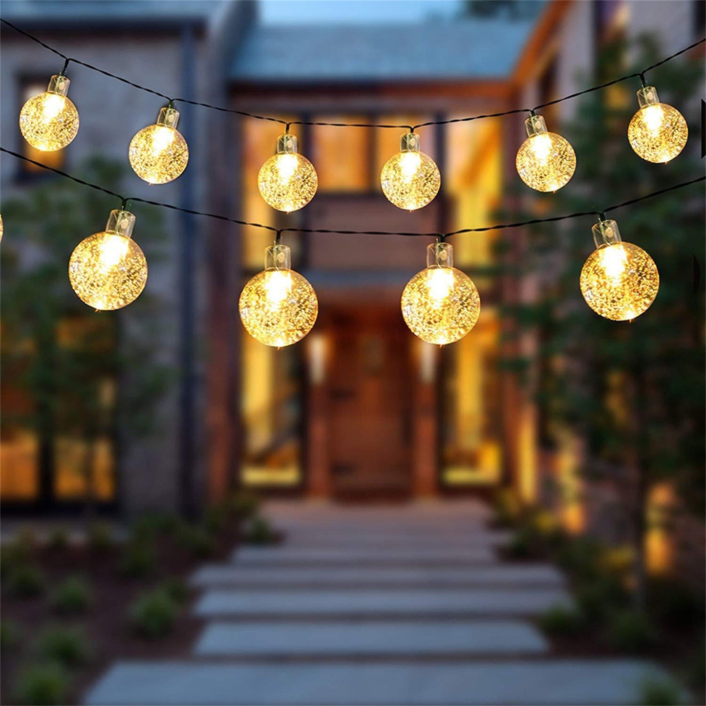 OUTDB - Luci a sfera solari con bolle