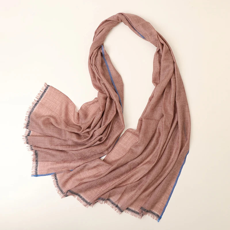BAND08 - Sciarpa sottile in cashmere da donna
