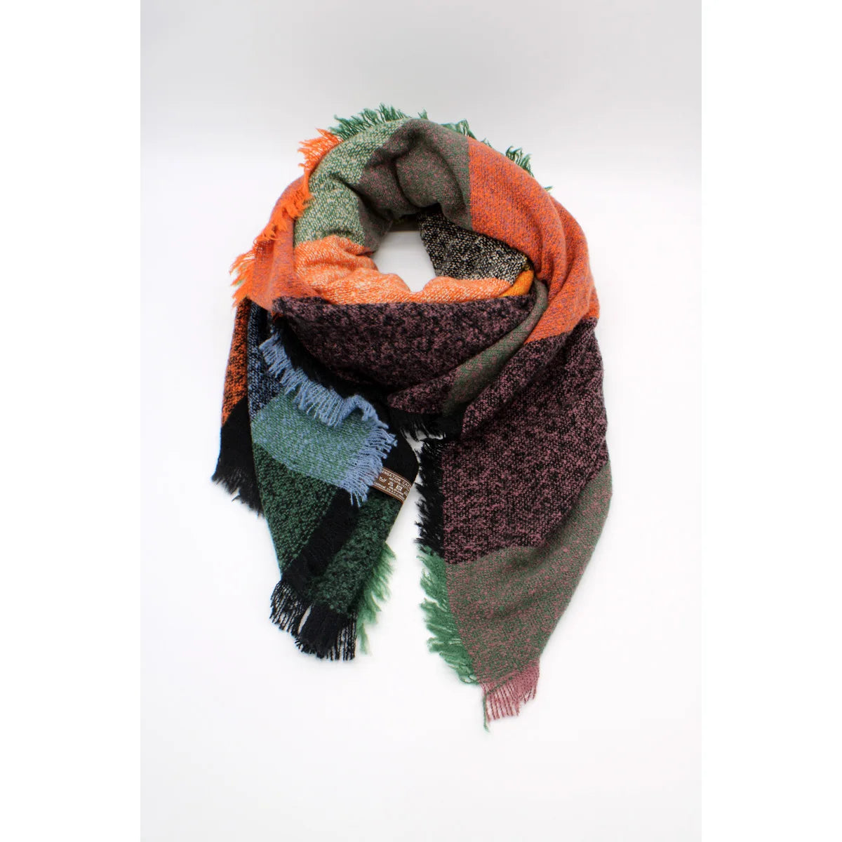 BAND07 - Sciarpa lavorata a maglia Elegante