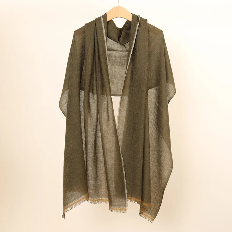 BAND08 - Sciarpa sottile in cashmere da donna