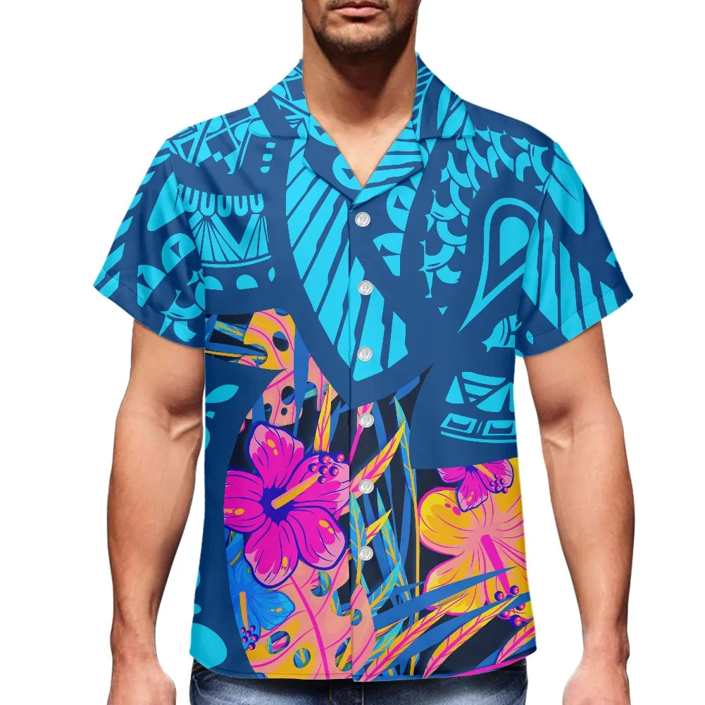 HAWAIA18 - Camicia stampa Hawaii