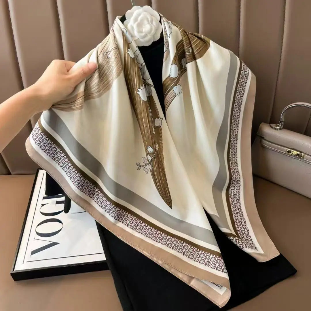 BAND11  - Foulard quadrato artigianale