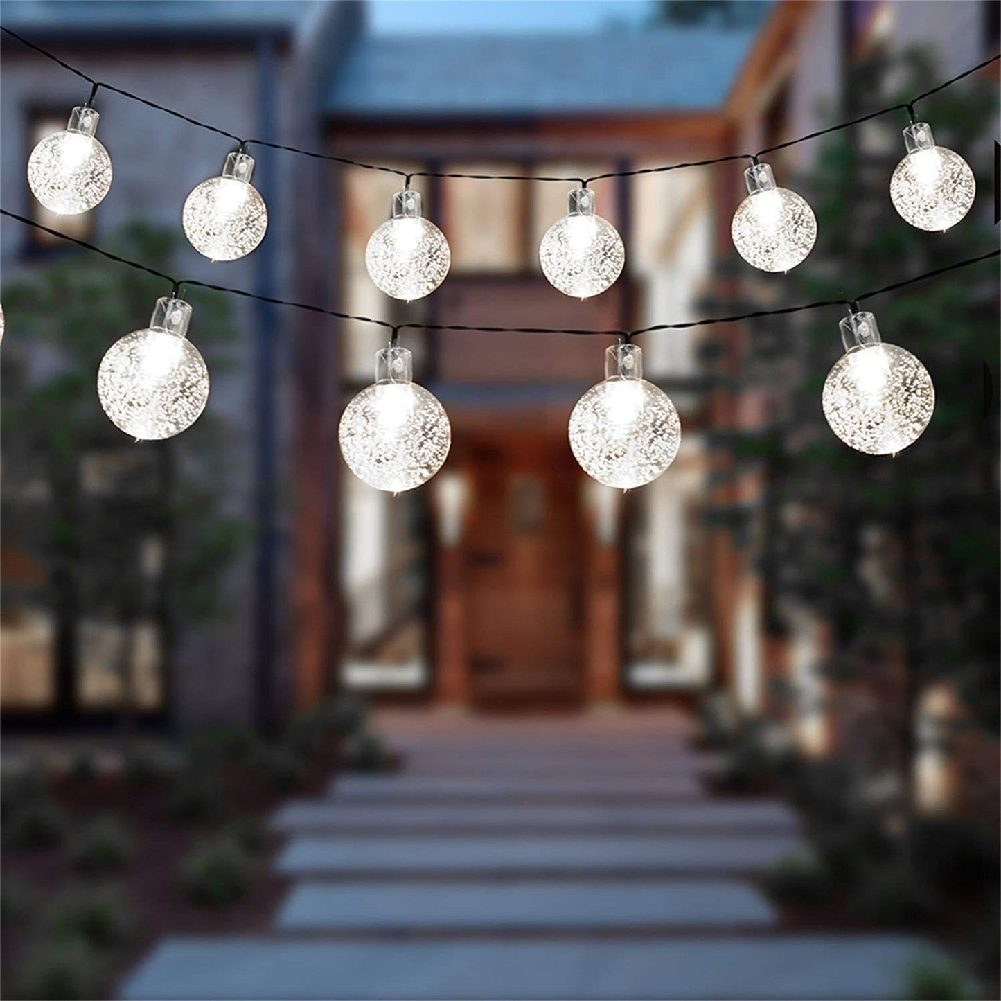OUTDB - Luci a sfera solari con bolle
