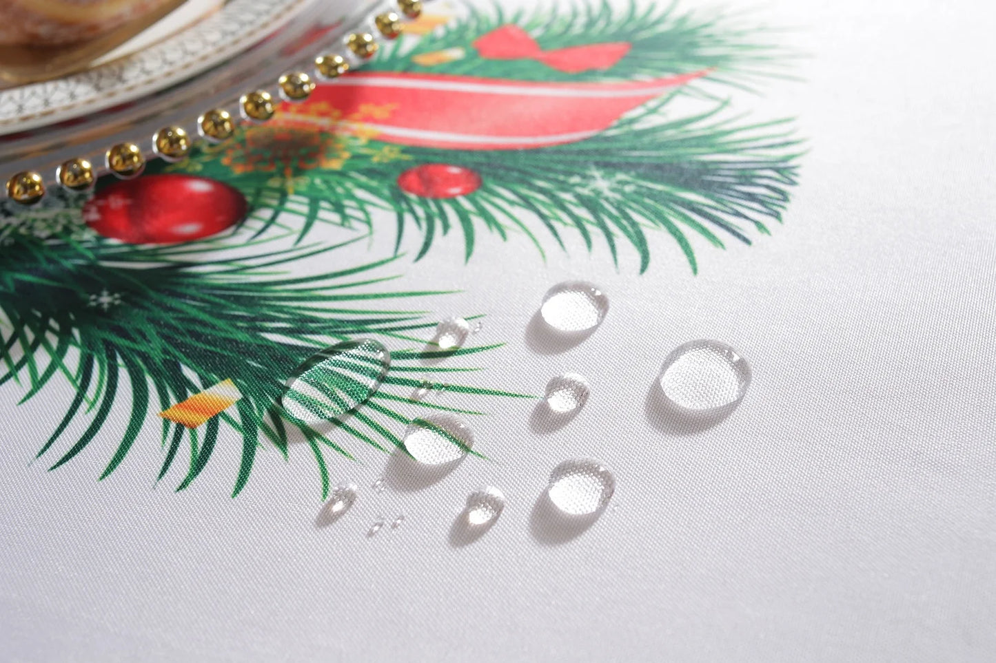 TESS16 - Tovaglia natalizia stampata impermeabile