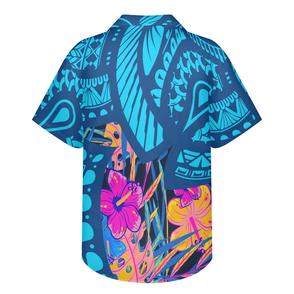 HAWAIA18 - Camicia stampa Hawaii