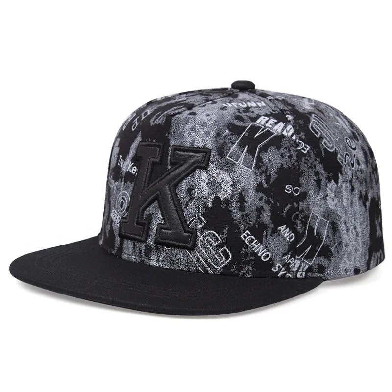 CAP04 - Cappellino da baseball con lettera K