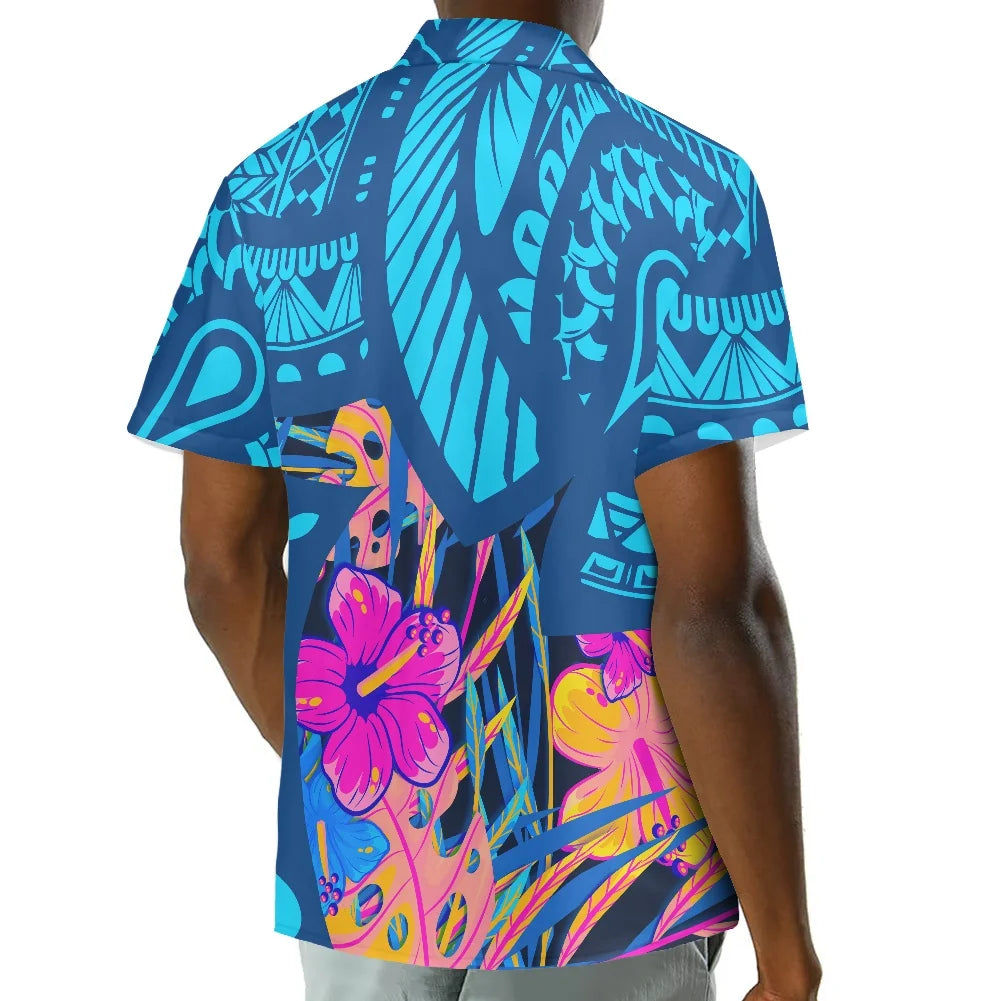 HAWAIA18 - Camicia stampa Hawaii