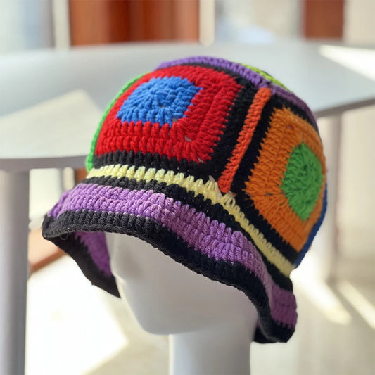 CAP13 - Cappello da pescatore lavorato a maglia