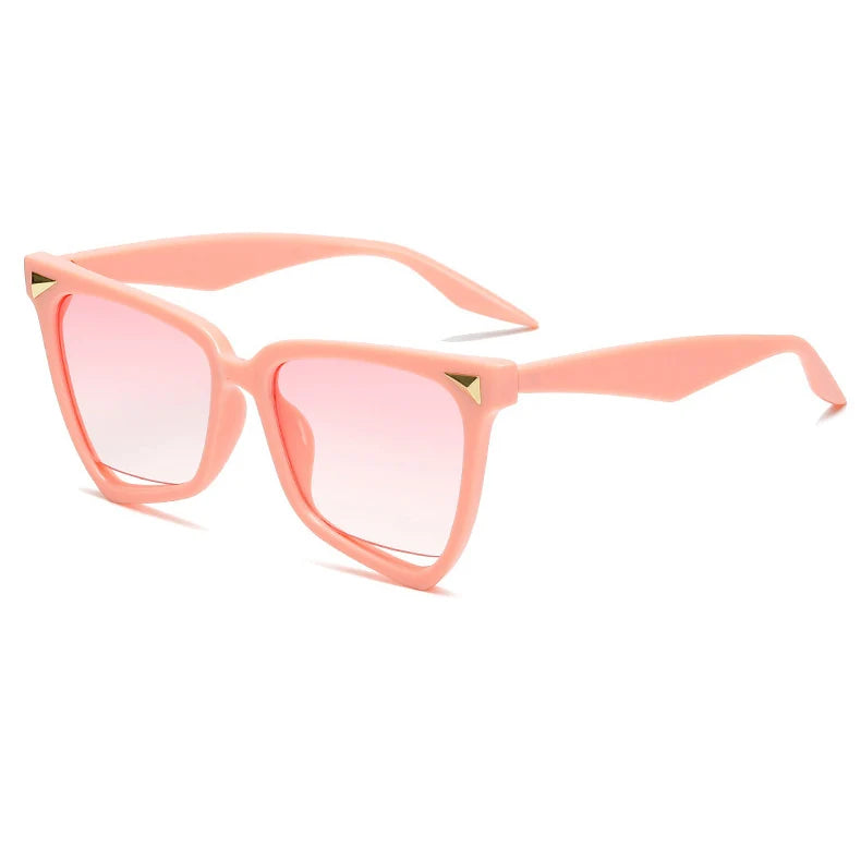 SUN09 -  Occhiali da sole donna oversize con montatura a occhio di gatto&nbsp;