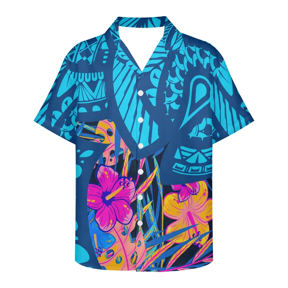 HAWAIA18 - Camicia stampa Hawaii