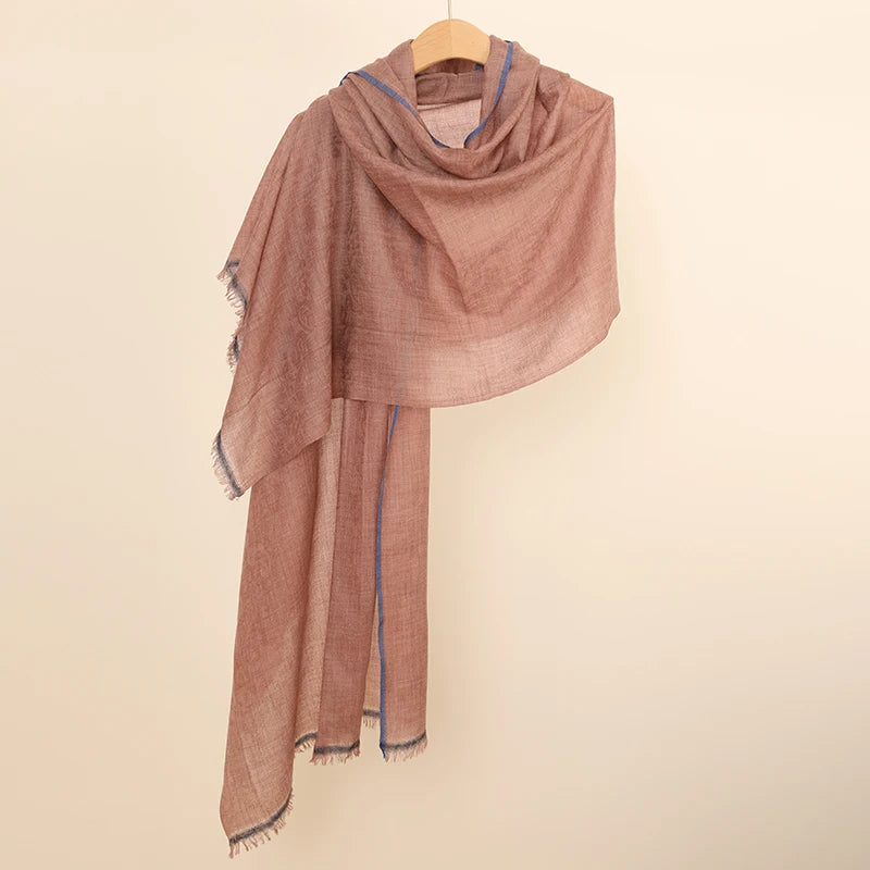 BAND08 - Sciarpa sottile in cashmere da donna
