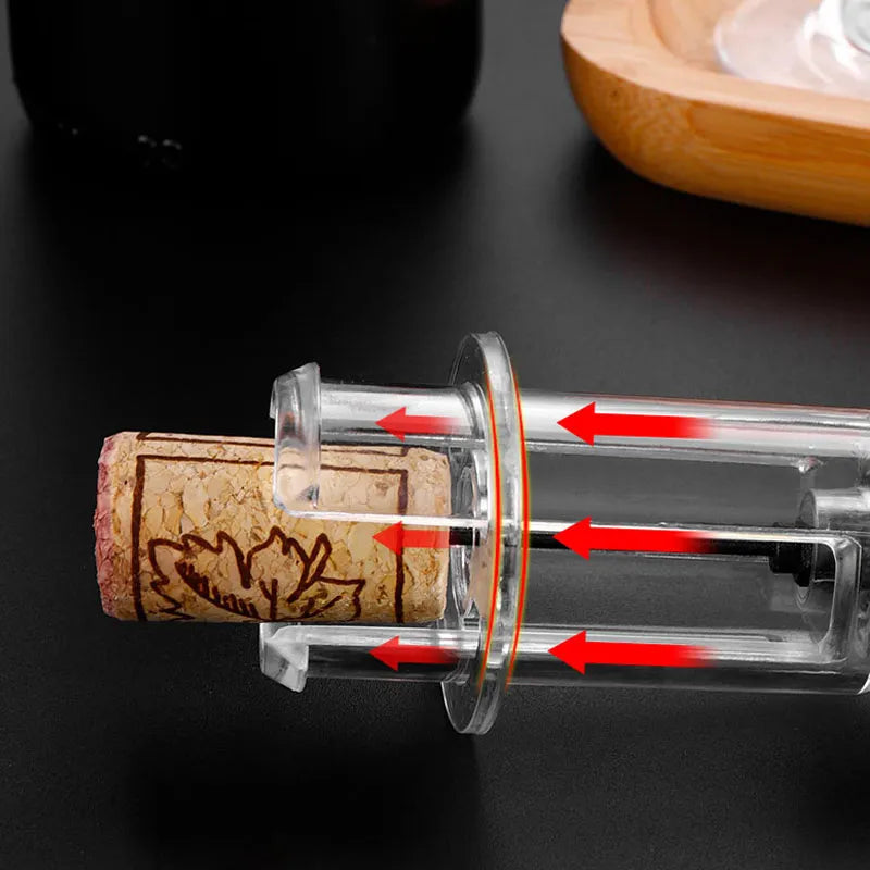 UTES - Apribottiglie per vino in acciaio inossidabile con perno