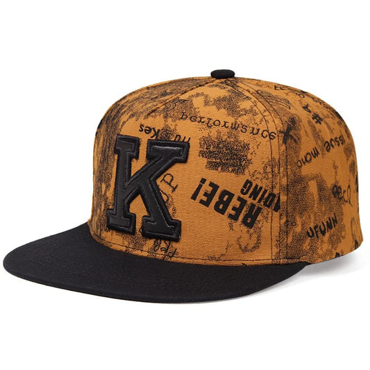 CAP04 - Cappellino da baseball con lettera K