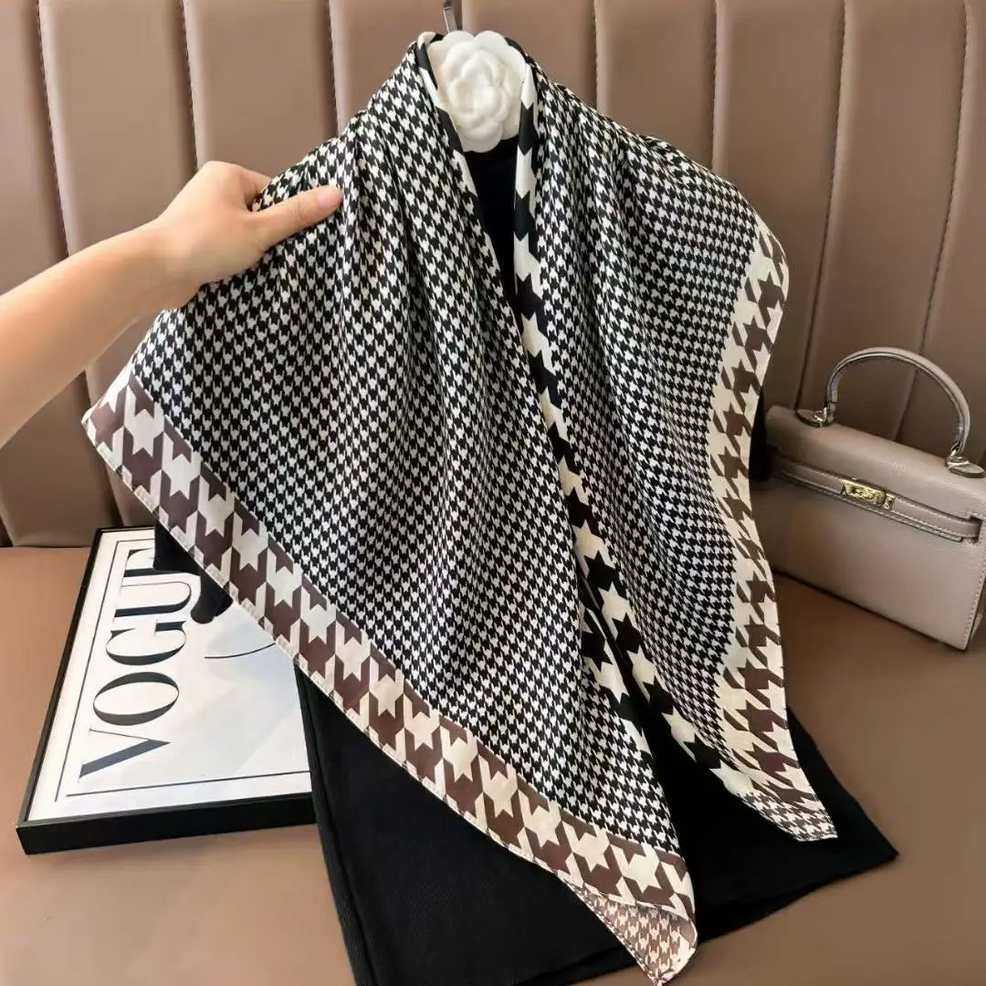 BAND11  - Foulard quadrato artigianale