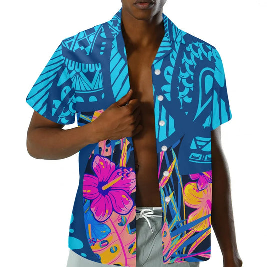 HAWAIA18 - Camicia stampa Hawaii