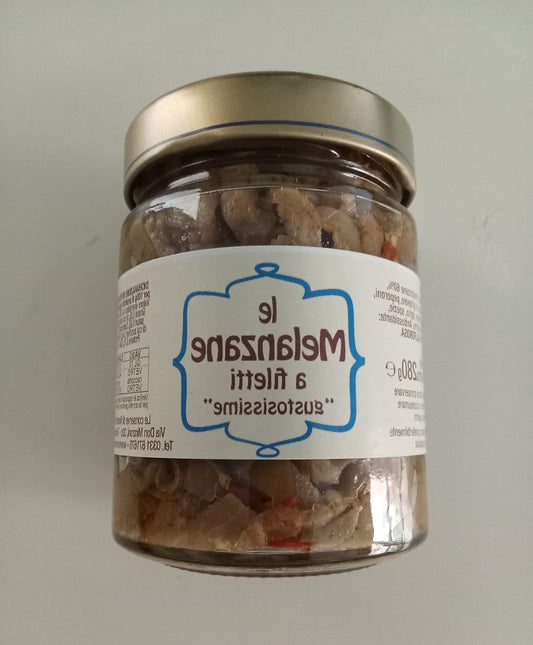 MELANZANE A FILETTI 280 gr