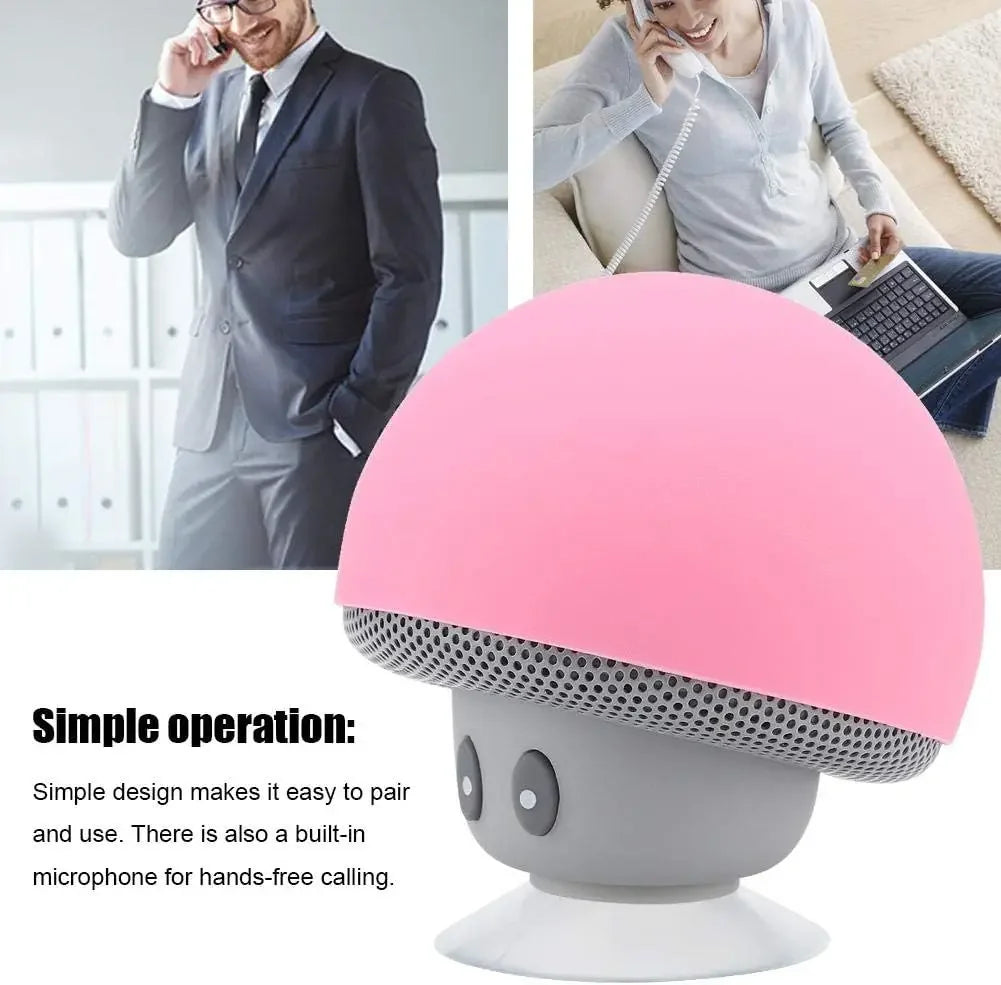 AE05 - Mini Bluetooth Mushroom Speaker Waterproof