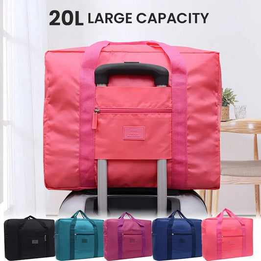 A09 - Foldable Travel Duffel Bag Lightweight Travel Bag