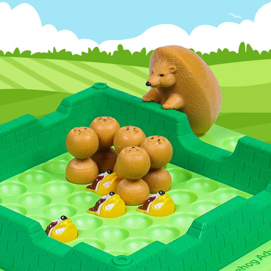 T07 - Children Logic Game Education Learning Toys Hedgehog Animals Puzzle