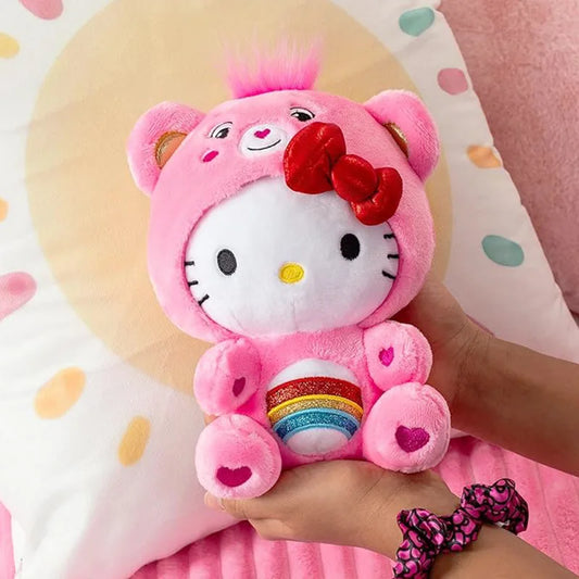 T18 - Anime Cartoon Care Bears Cross-Dressing Plush Toys Japanese