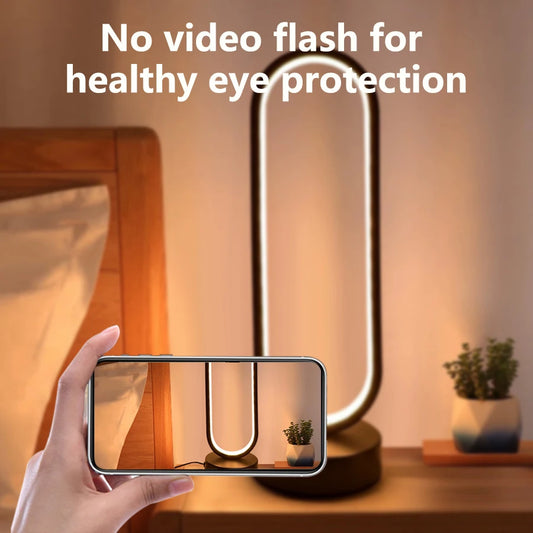 ILLUR -  Lampada da notte ad anello per camera da letto