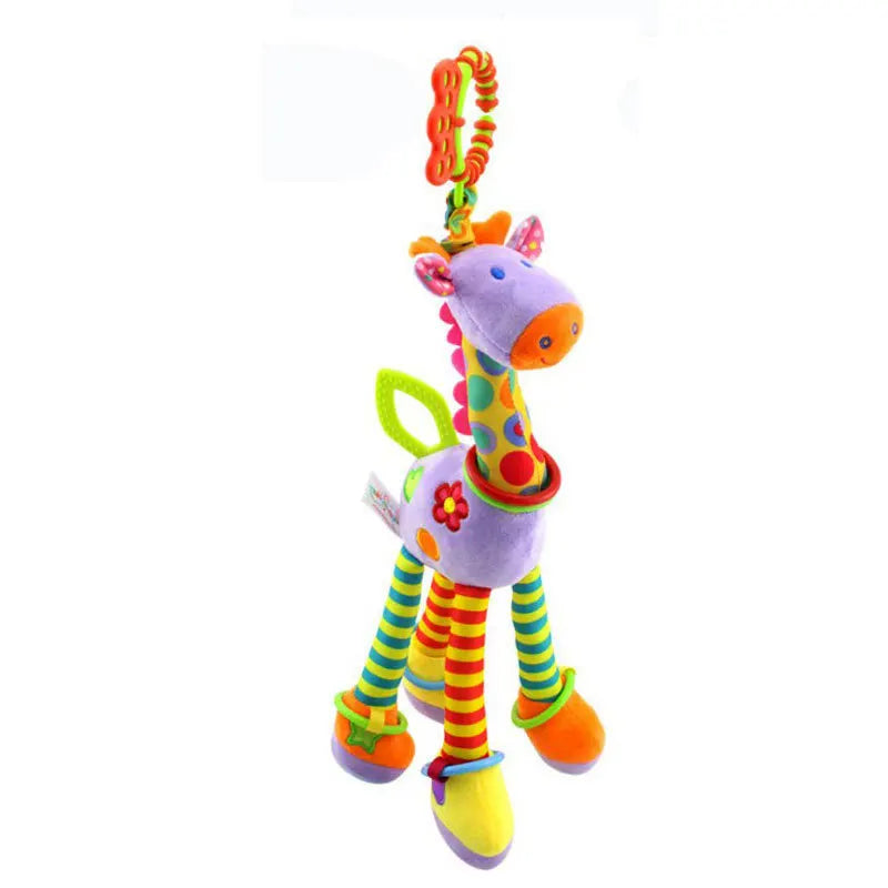 T00 - New Style Plush Giraffe Animal Toys Children Vehicle