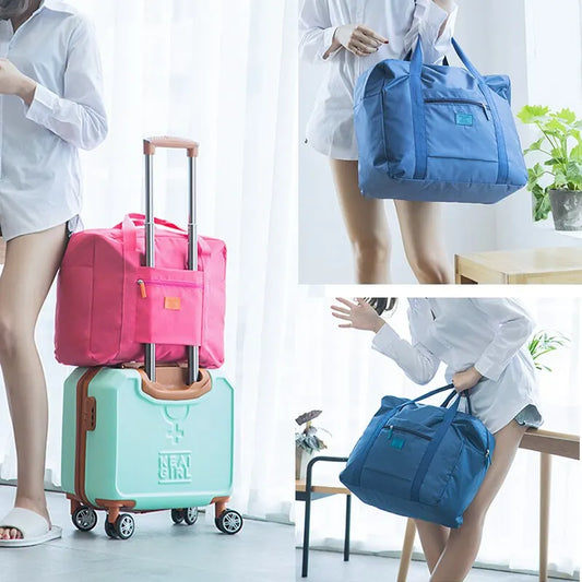 A09 - Foldable Travel Duffel Bag Lightweight Travel Bag