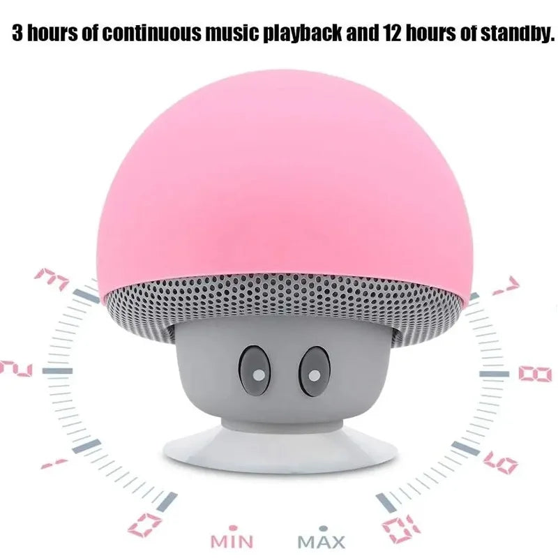AE05 - Mini Bluetooth Mushroom Speaker Waterproof