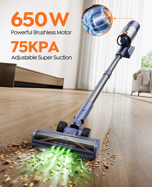 PULIS - Aspirapolvere senza fili Laresar V11 650W 75000PA ultra potente